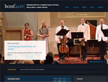 Tablet Screenshot of bcmf.org